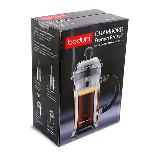 Bodum Chambord 3-Cup French Press Coffee Maker